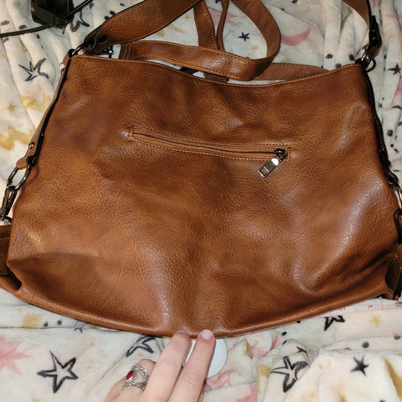 Brown Faux Leather Purse - Picture 8 of 10